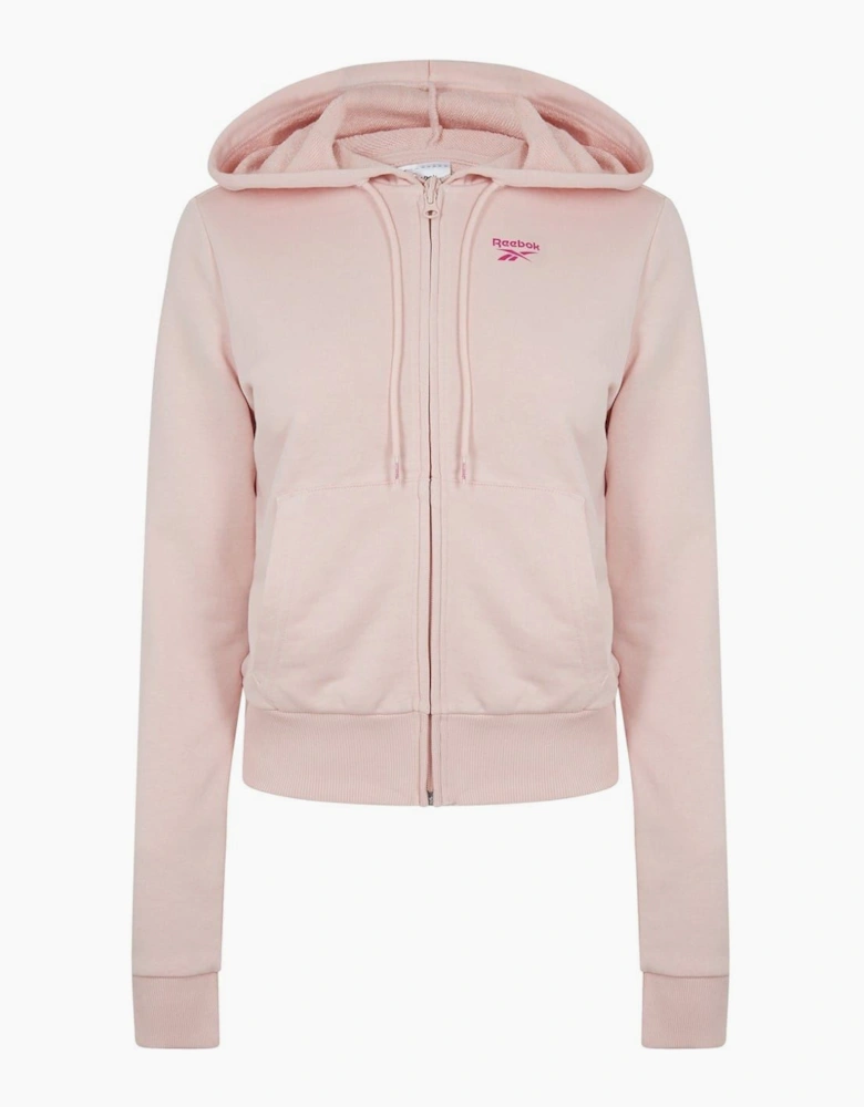 Hooded French Terry Full-Zip Jacket