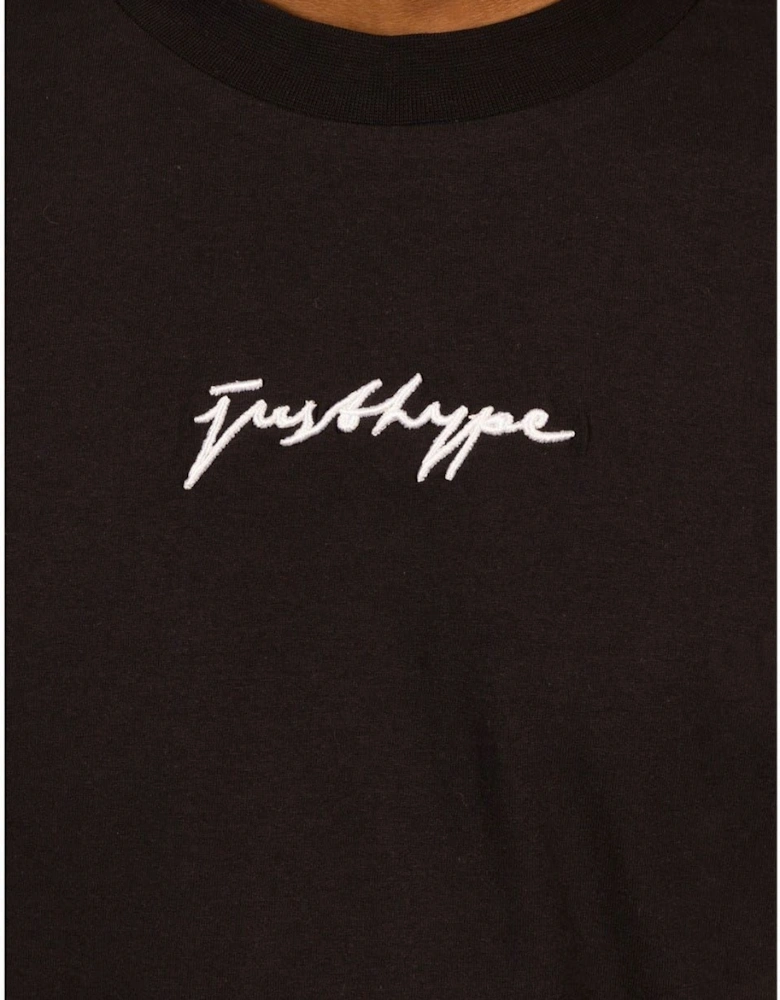 Regular Fit Lettering Crew Neck T-Shirt