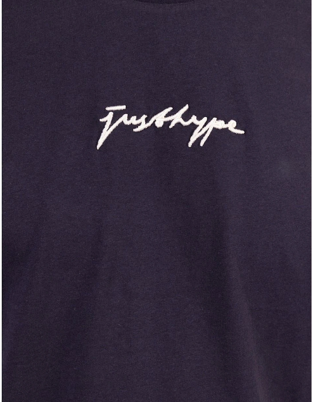 Regular Fit Lettering Crew Neck T-Shirt