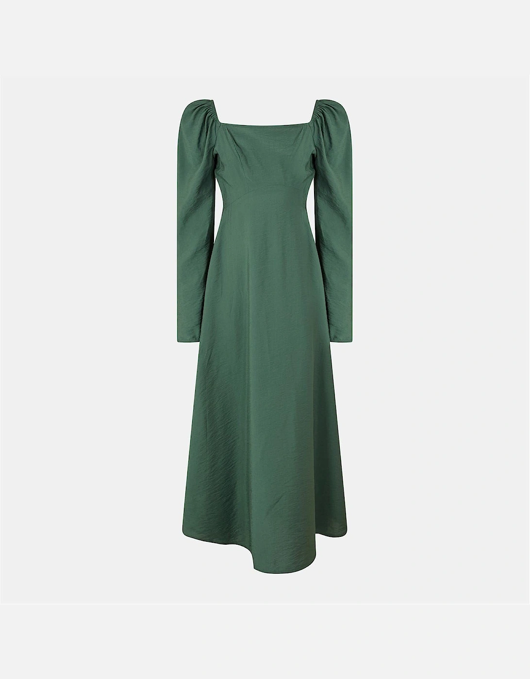 Abby Square Neck Midi A-Line Dress