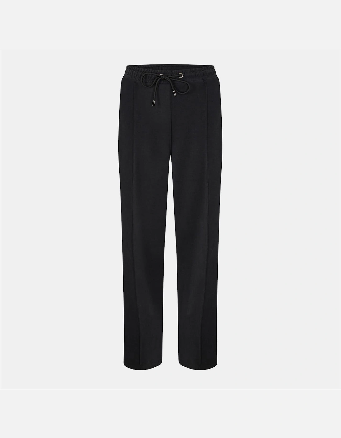 Solid Patterned Open Hem Straight Joggers, 2 of 1