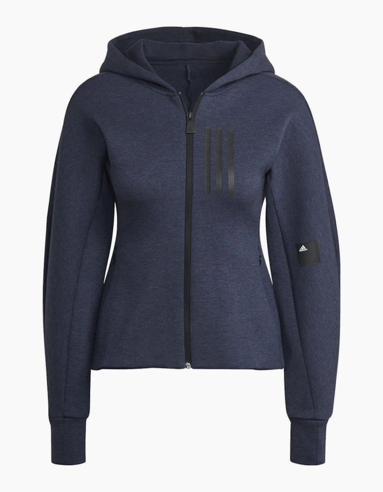 Womens Mission Victory Slim Fit Full Zip Hoodie Hoody
