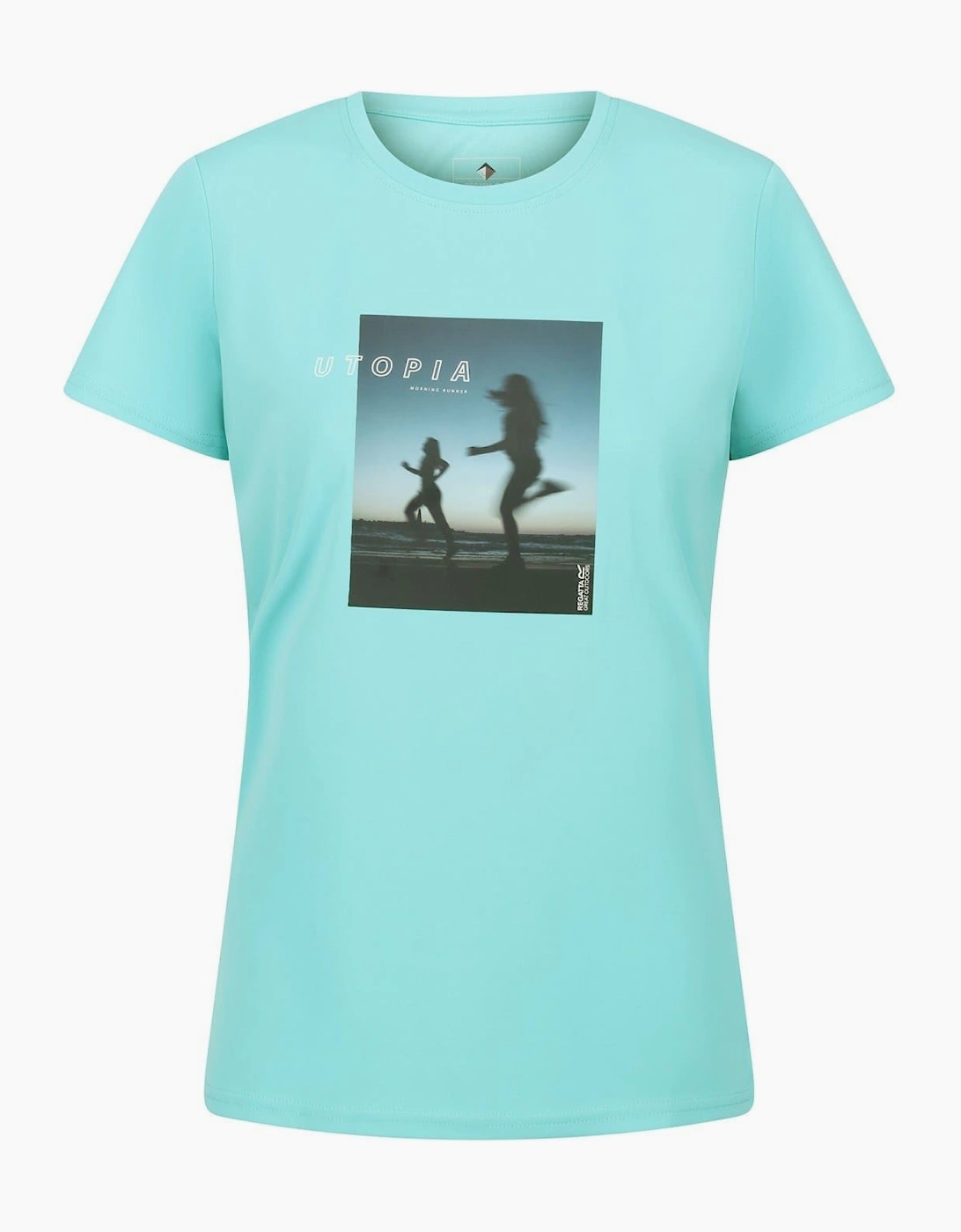 Regatta Regatta Women's Cassette Photo Graphic Crew Neck Short Sleeve T-Shirt - Blue