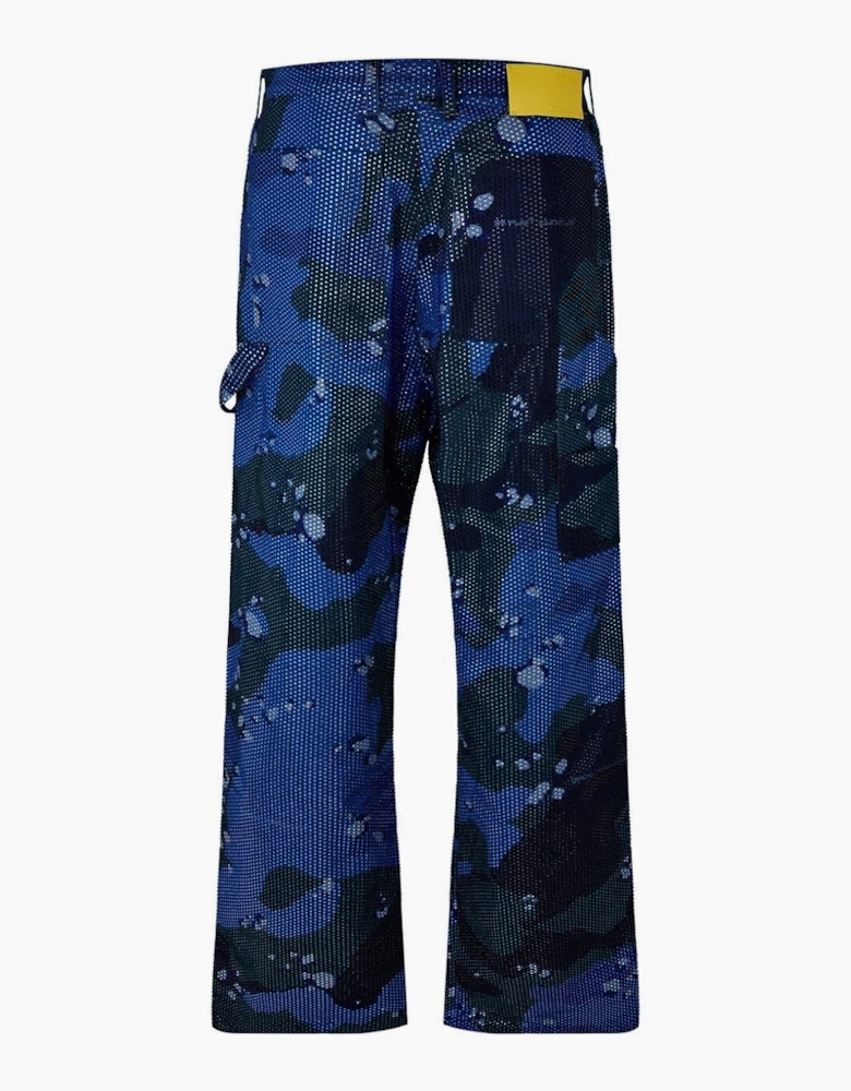 Camo Side Pocket Slim Cargo Pants
