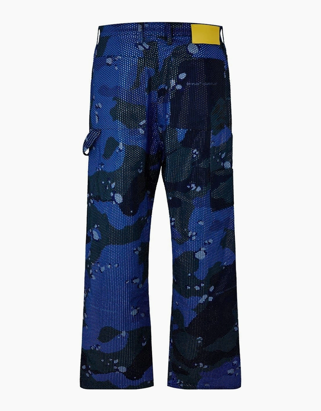 Camo Side Pocket Slim Cargo Pants
