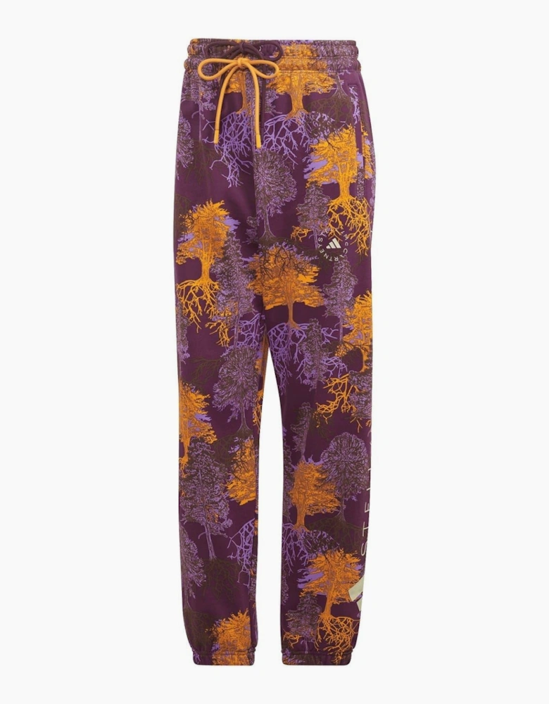 Floral Patterned Regular Joggers