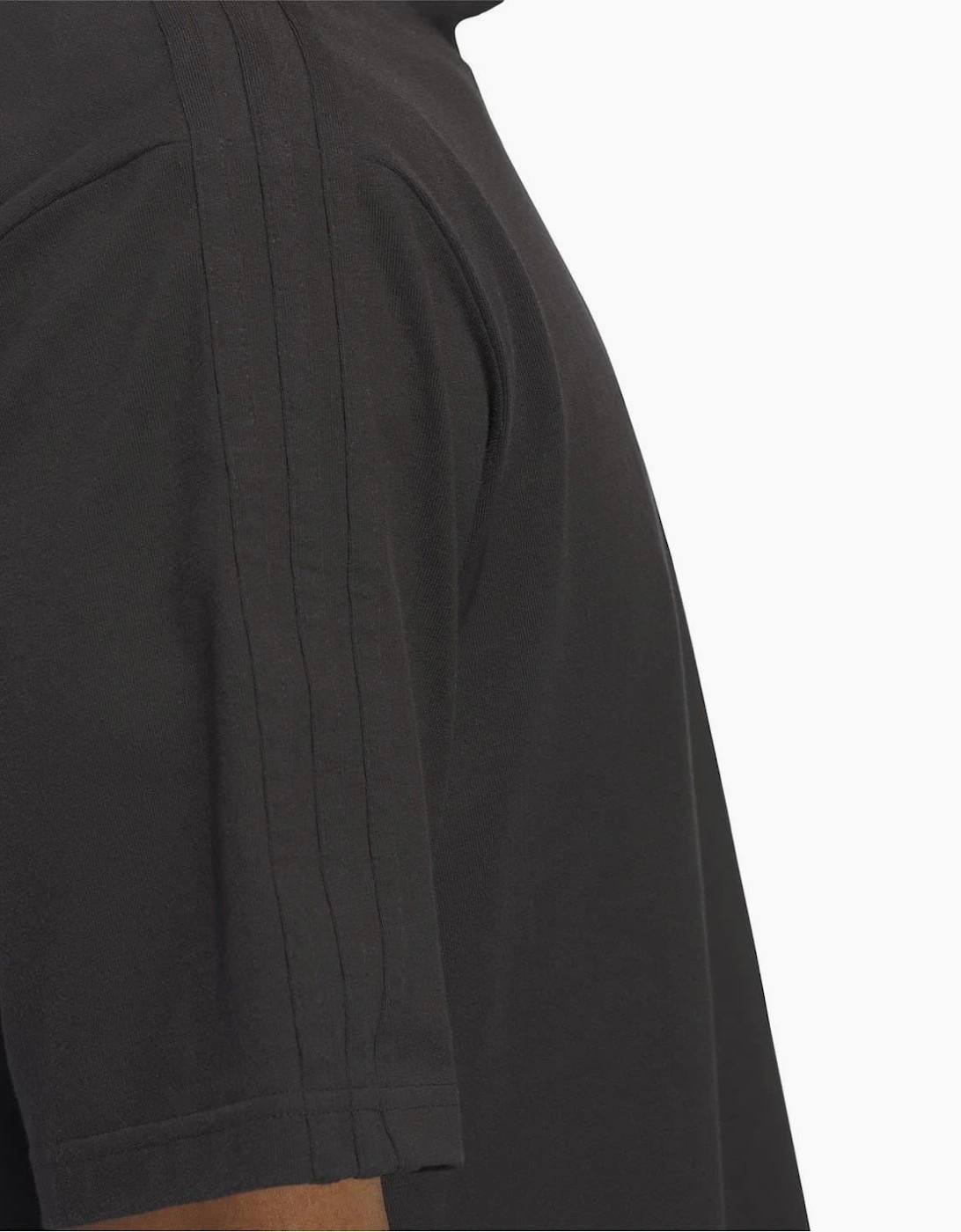 Mock Neck Band Collar Short Sleeve T-Shirt