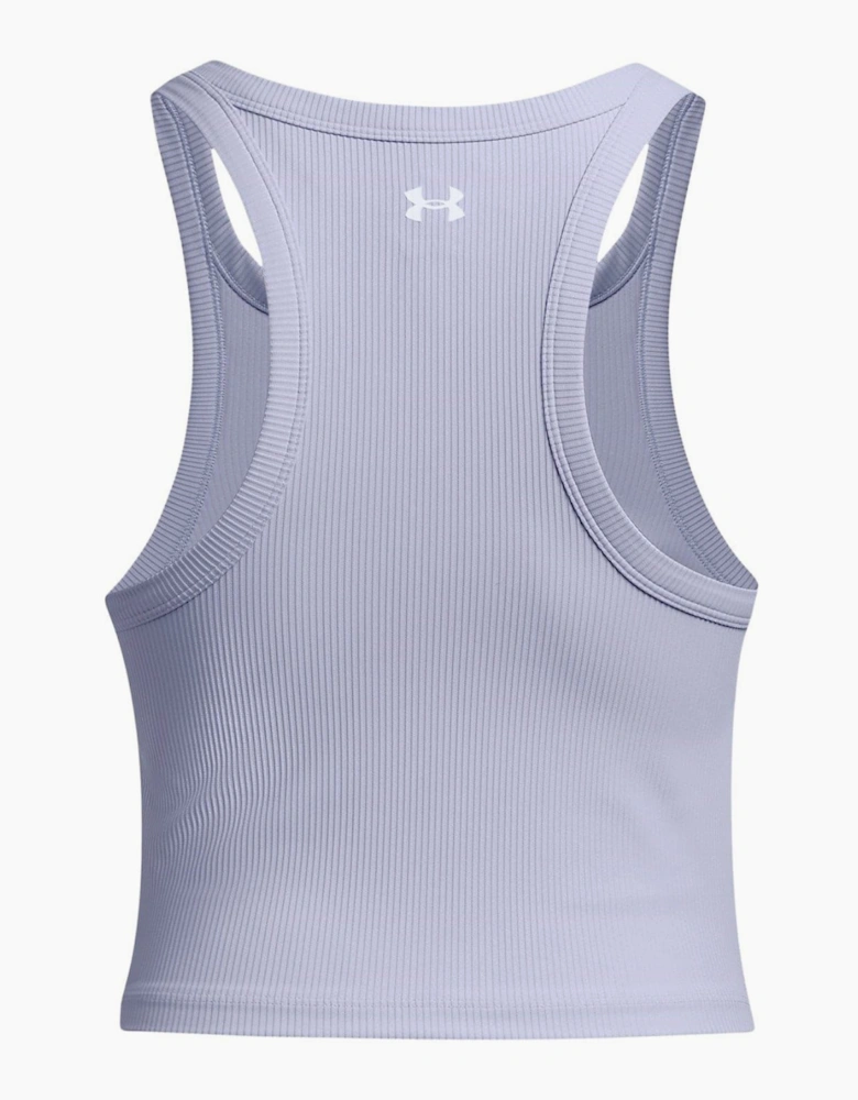 Merdn Crew Neck Cropped Slim Fit Tank
