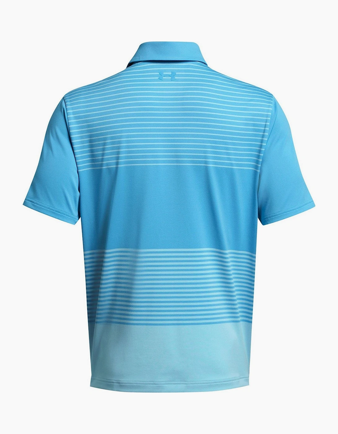 Stripe Short Sleeve Performance Polo Shirt
