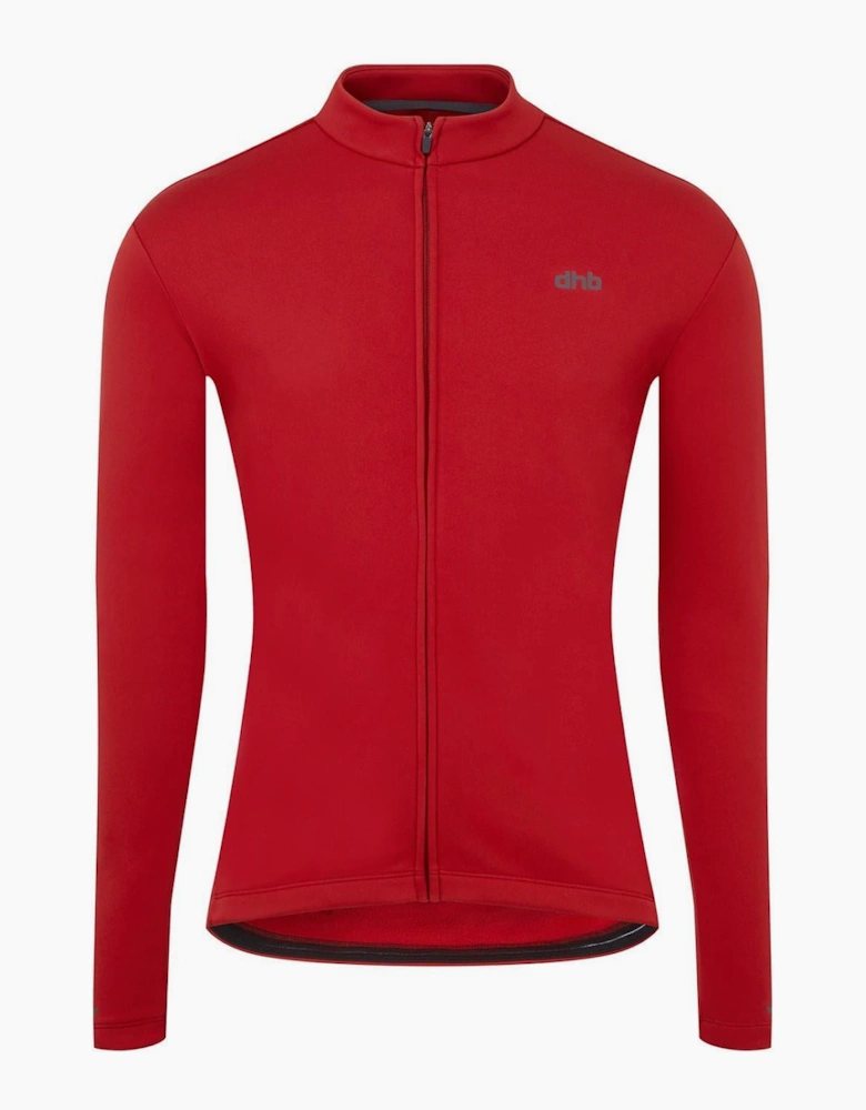 Mens Long Sleeve Thermal Cycling Jersey