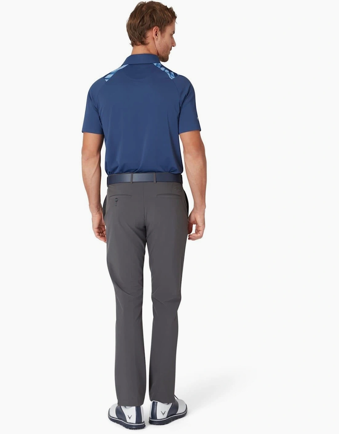Emea Collared Neck Short Sleeve Polo Shirt