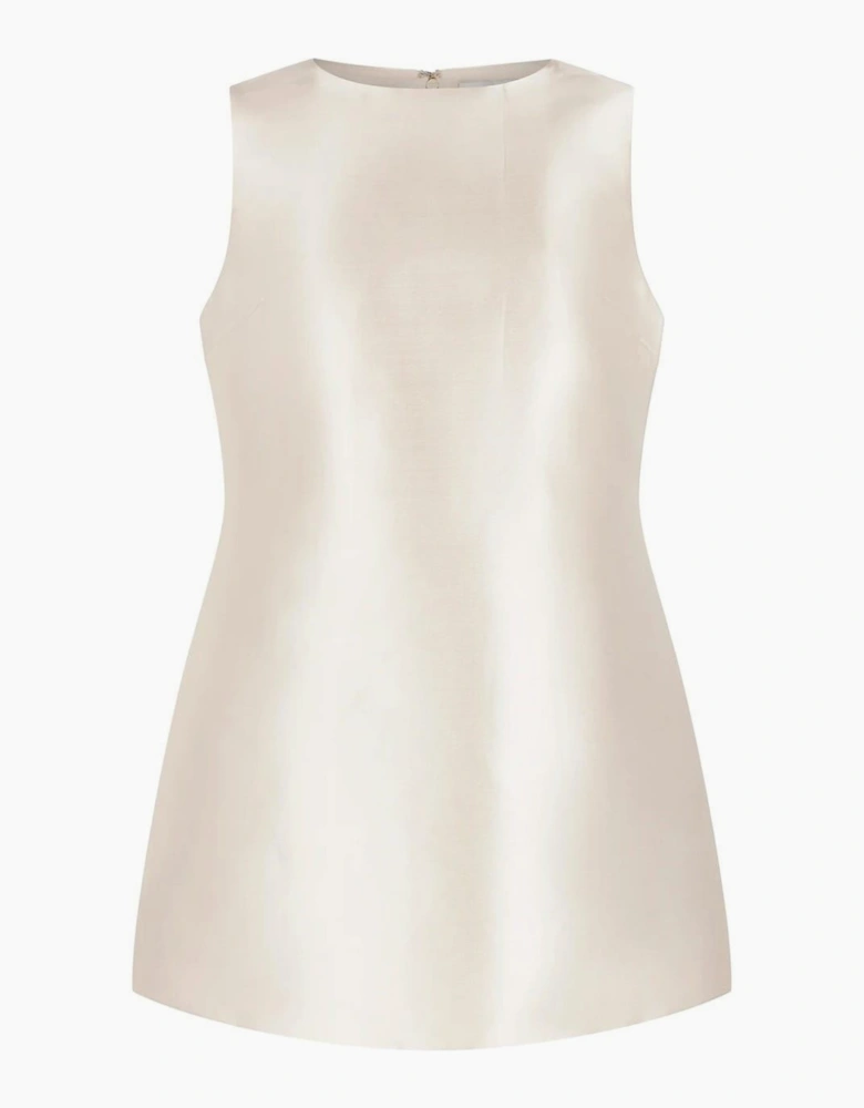 Om Tall The Ultimate Muse Satin Shift Dress