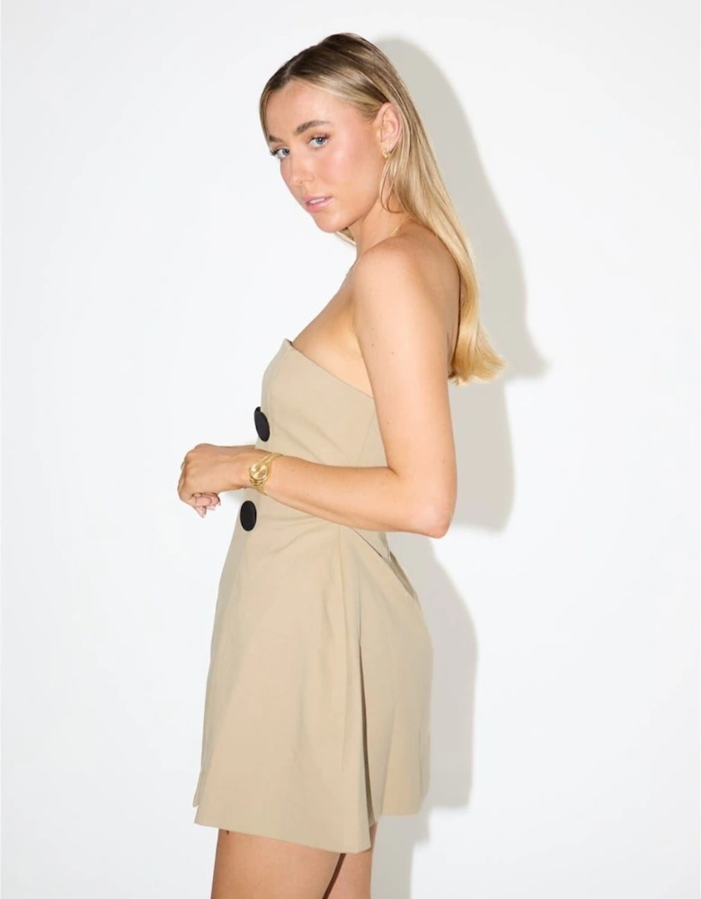 Om The Ultimate Muse Trench Mini Dress