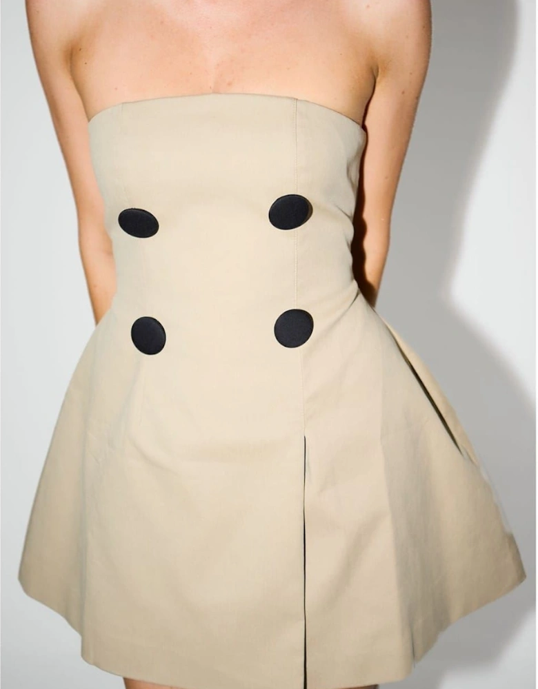 Om The Ultimate Muse Trench Mini Dress