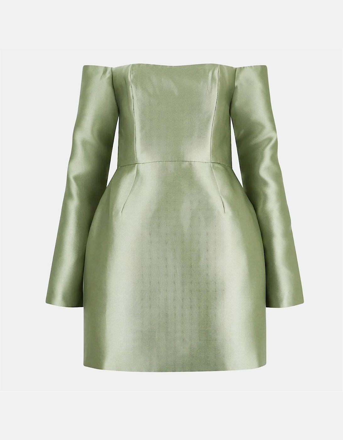 Om The Ultimate Muse Off-The-Shoulder Mini A-Line Dress