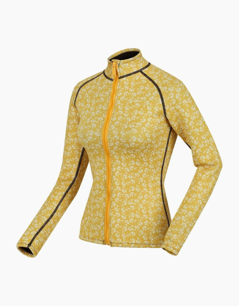 Orla Funnel Neck Raglan Sleeve Jersey Top