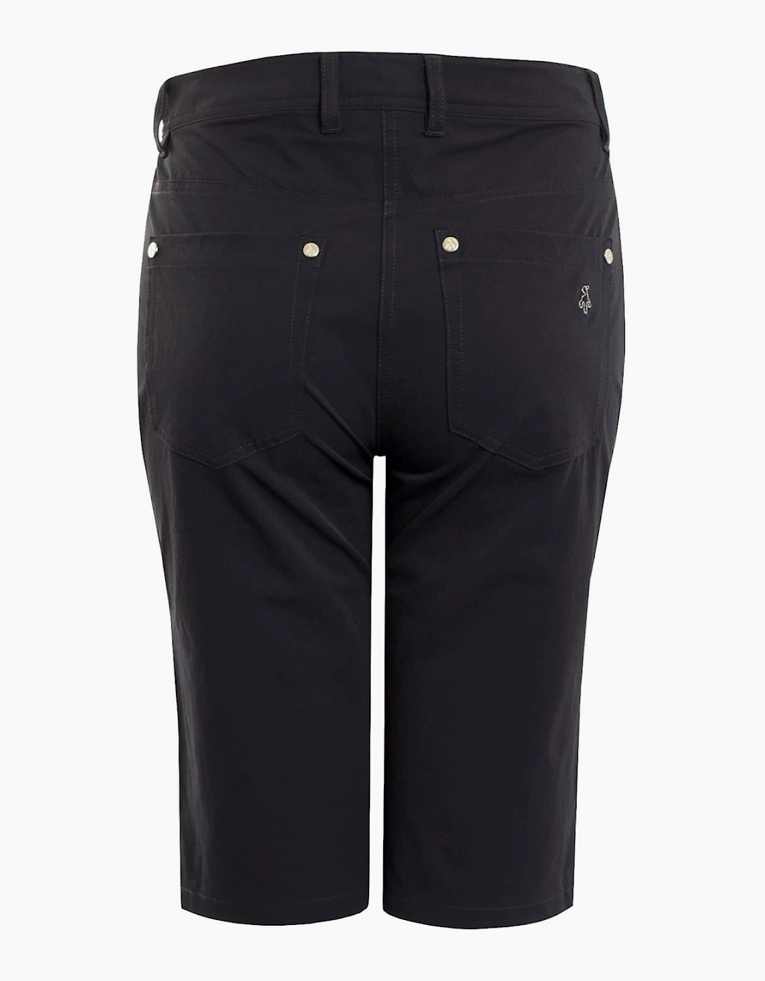 G T Solid Patterned Slim Bermuda