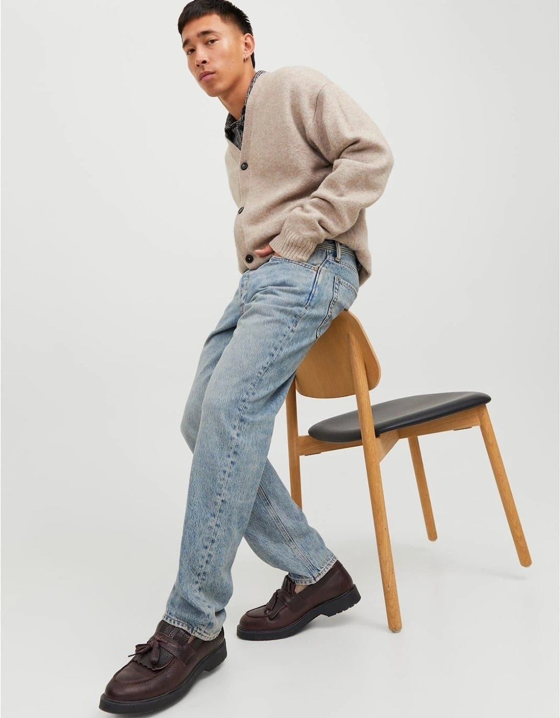 Chris Five Pocket Design Jeans