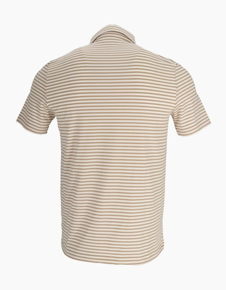 Crocodile Logo Collared Polo Shirt