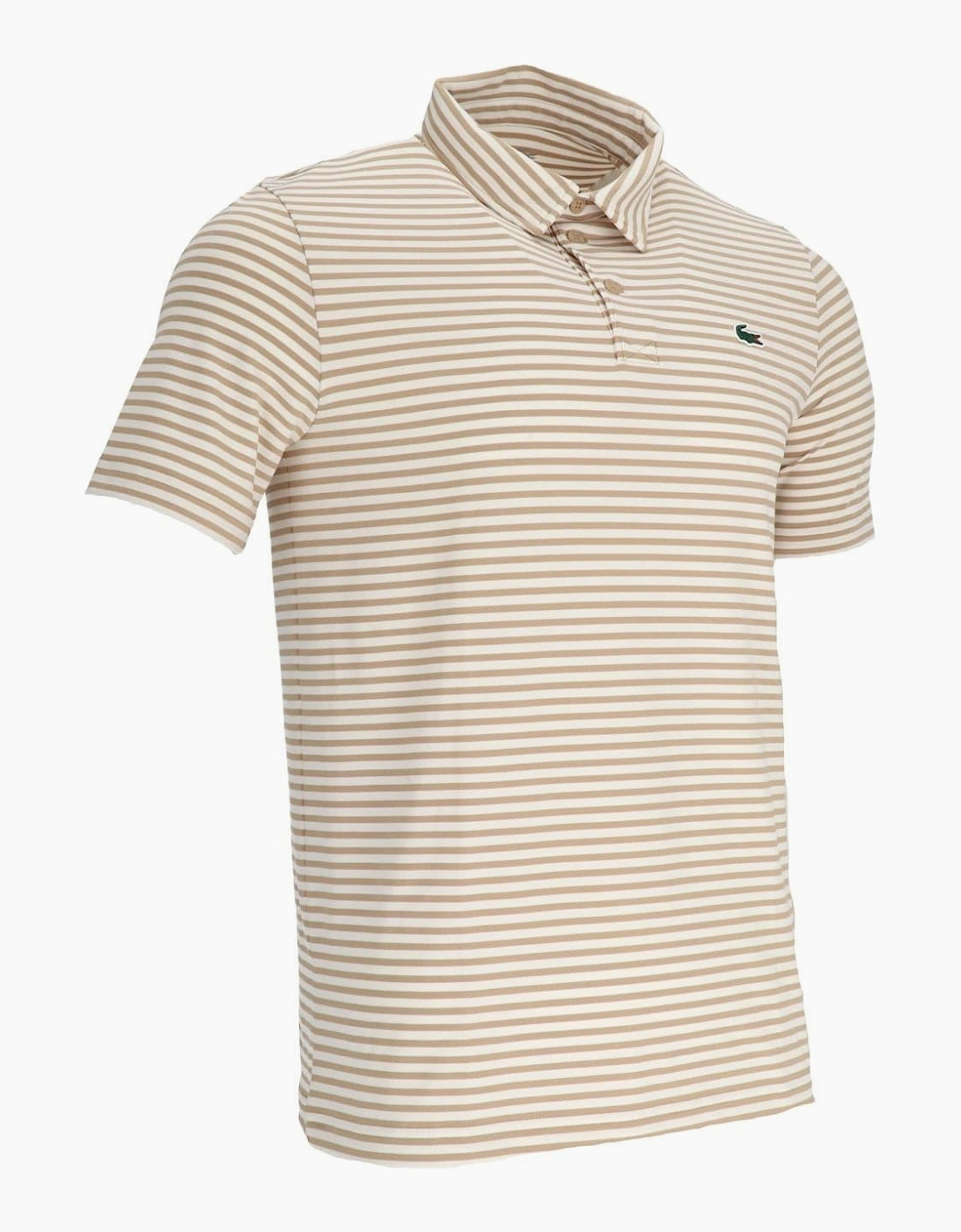 Crocodile Logo Collared Polo Shirt