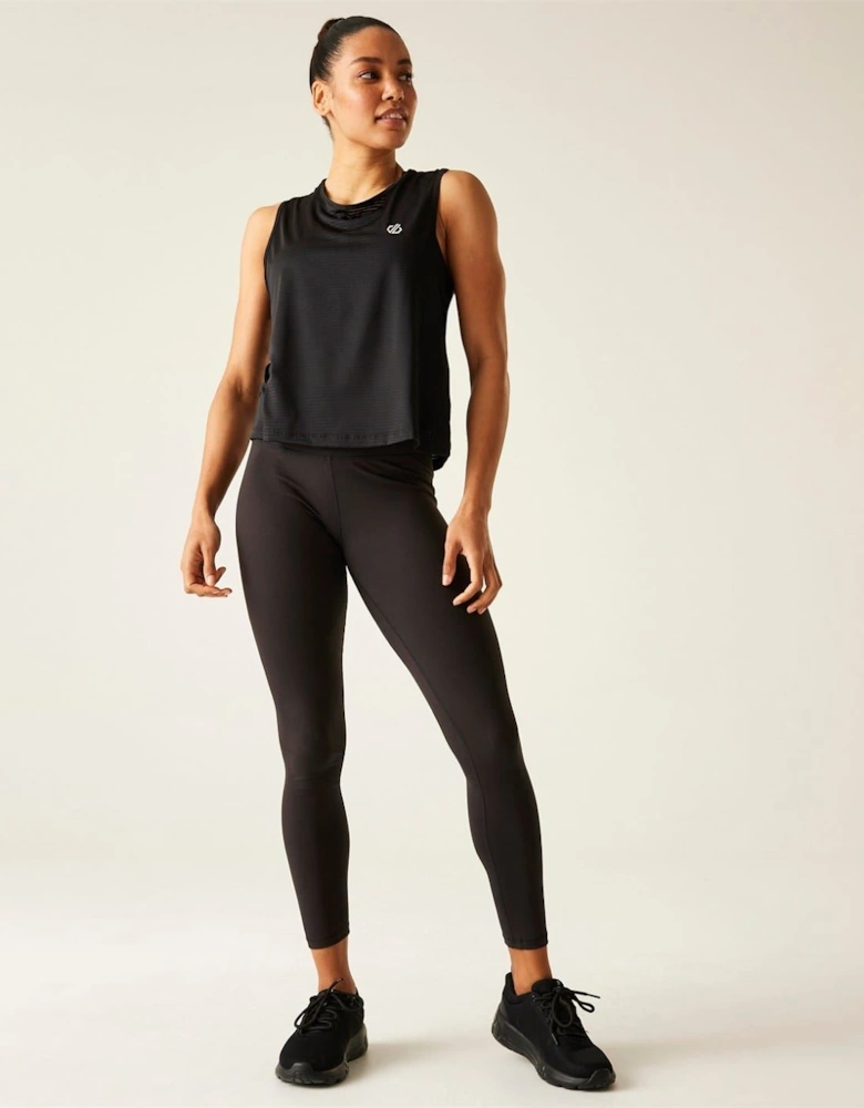 Womens 2b Mediate Cropped Vest Crop Top