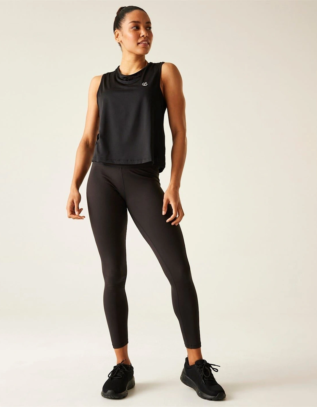 Womens 2b Mediate Cropped Vest Crop Top