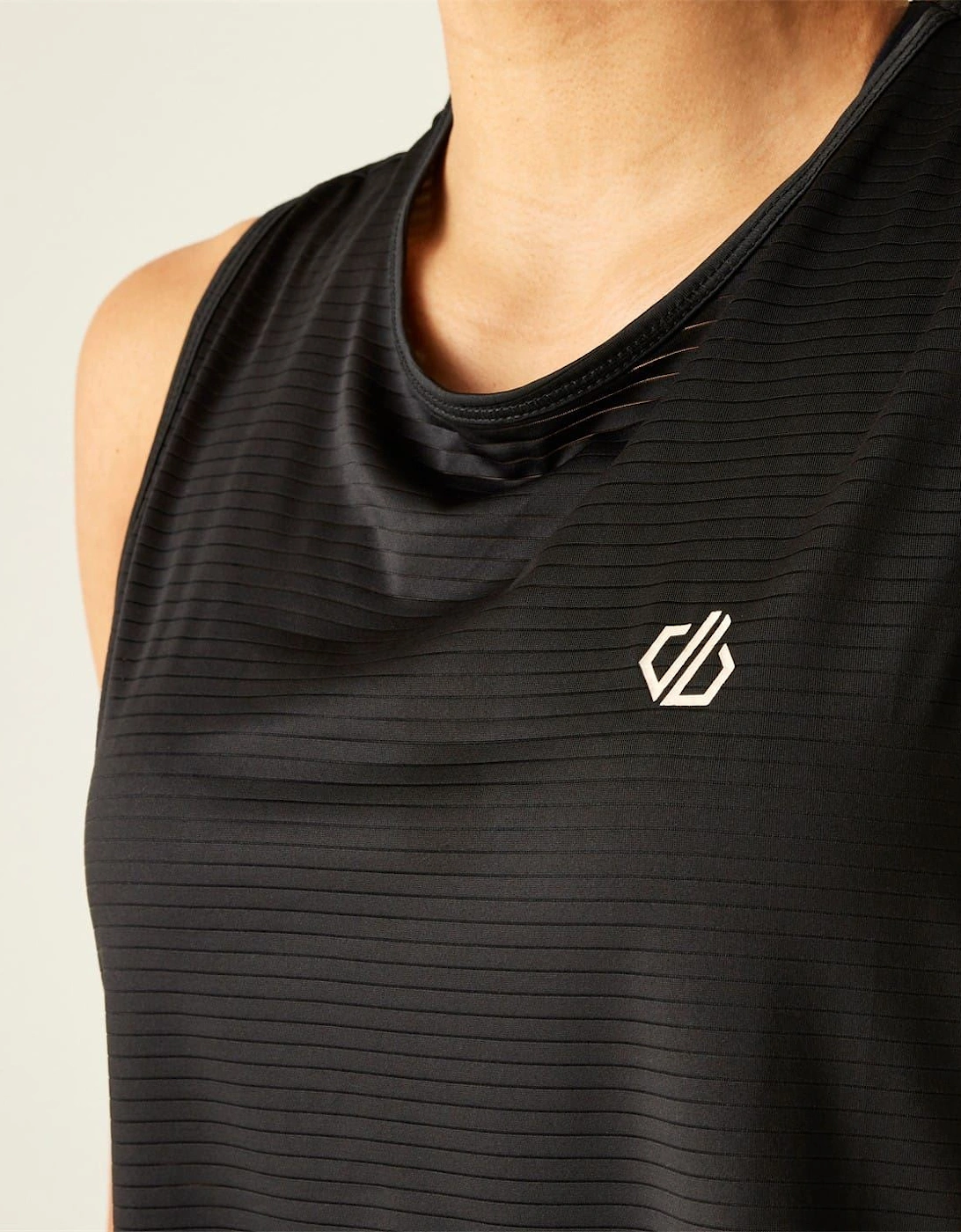 Womens 2b Mediate Cropped Vest Crop Top