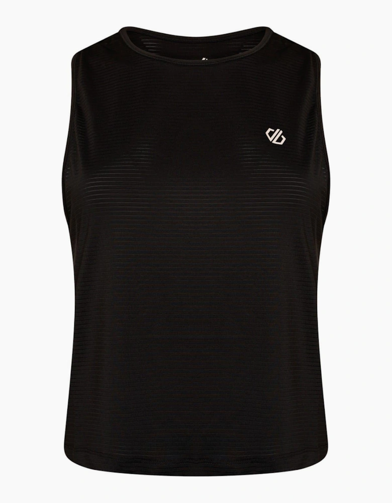 Womens 2b Mediate Cropped Vest Crop Top