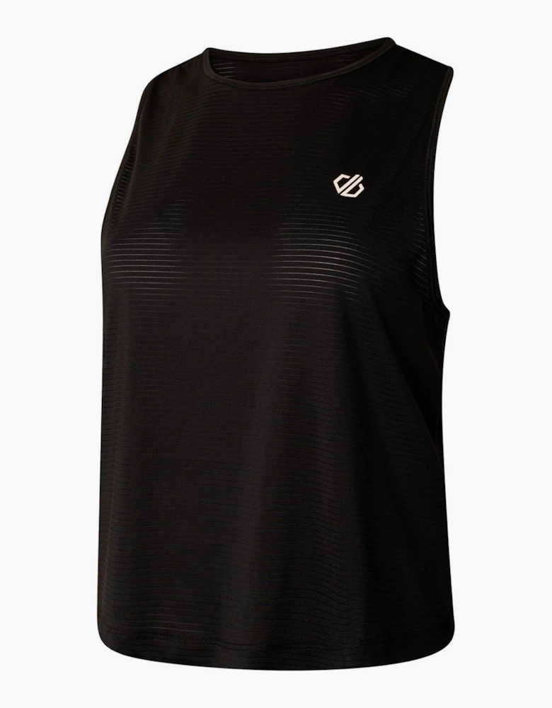 Womens 2b Mediate Cropped Vest Crop Top