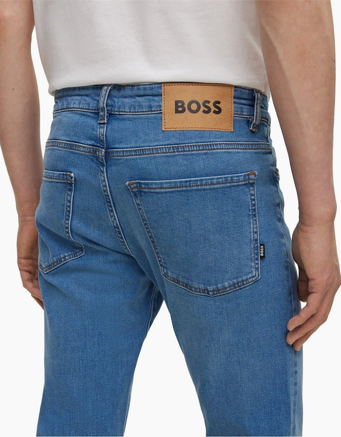 Five Pocket Design Slim Fit Jeans