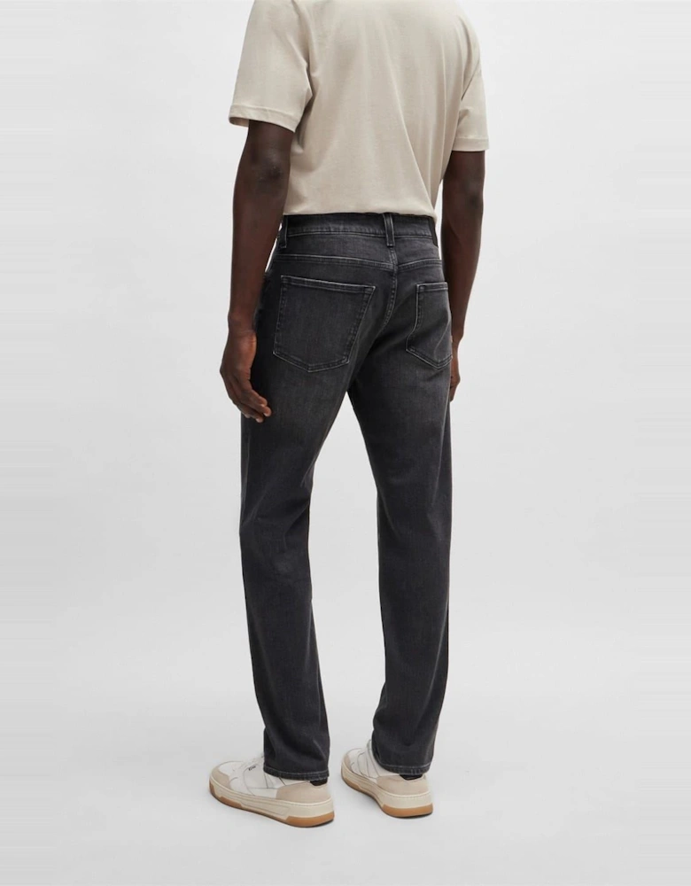 Slim Fit Five Pocket Design Jeans
