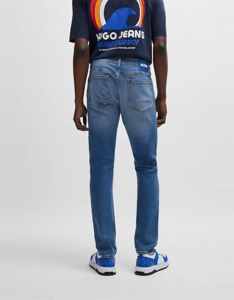 Five Pocket Design Slim Fit Jeans