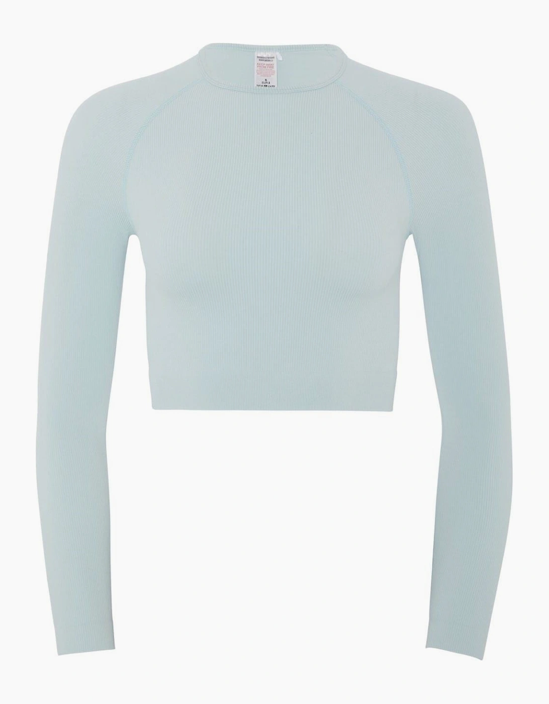 Balloon Sleeve Cropped Slim Fit Sweater, 2 of 1