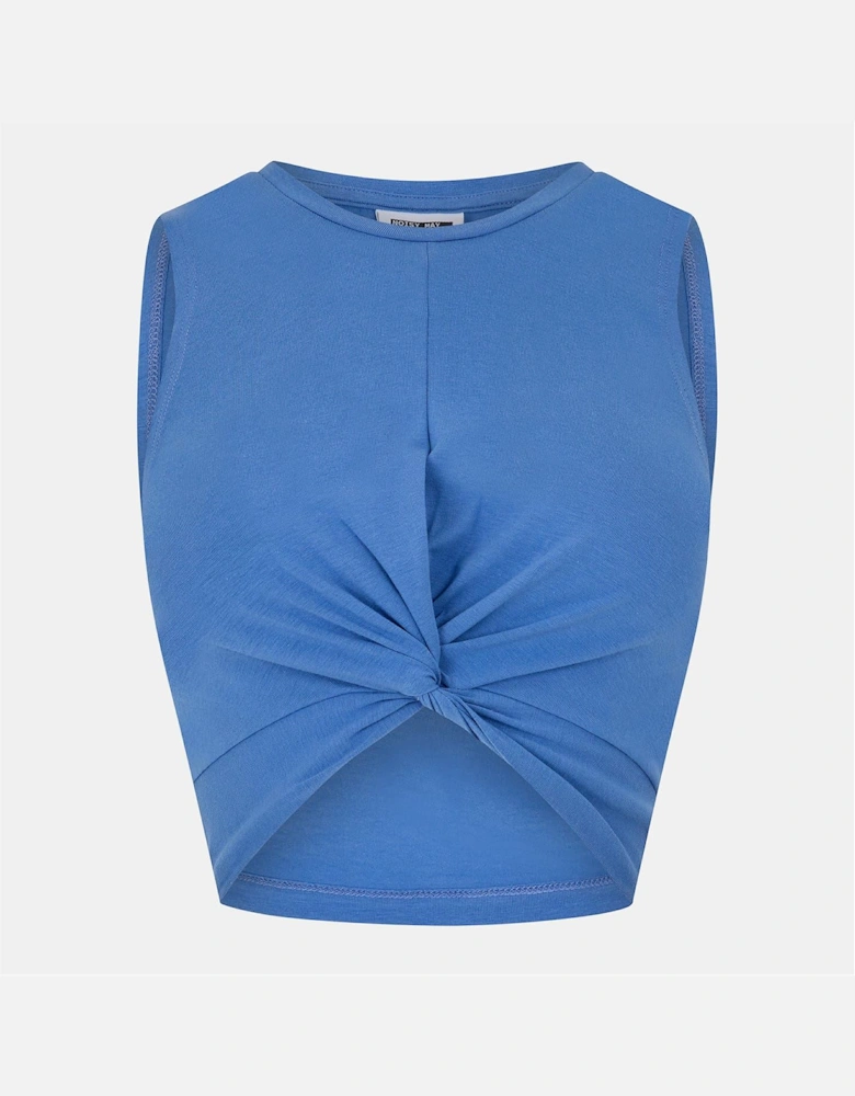 Crew Neck Sleeveless Vest Tank