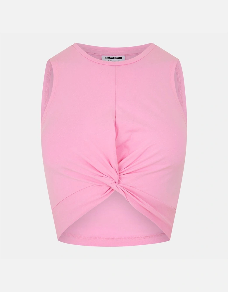 Crew Neck Sleeveless Vest Tank