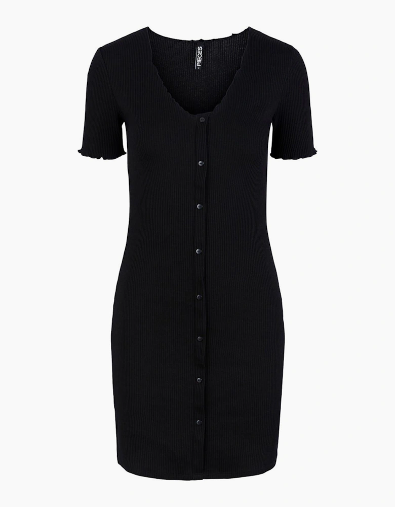 Nukisa V-Neck Mini Bodycon Dress