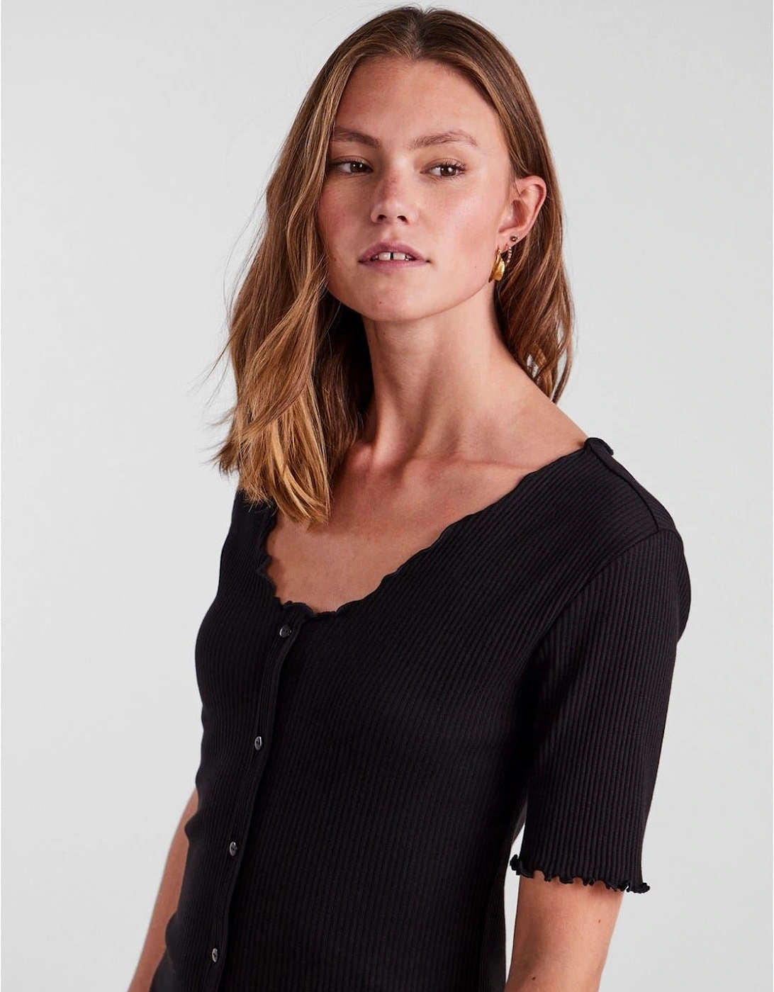 Nukisa V-Neck Mini Bodycon Dress