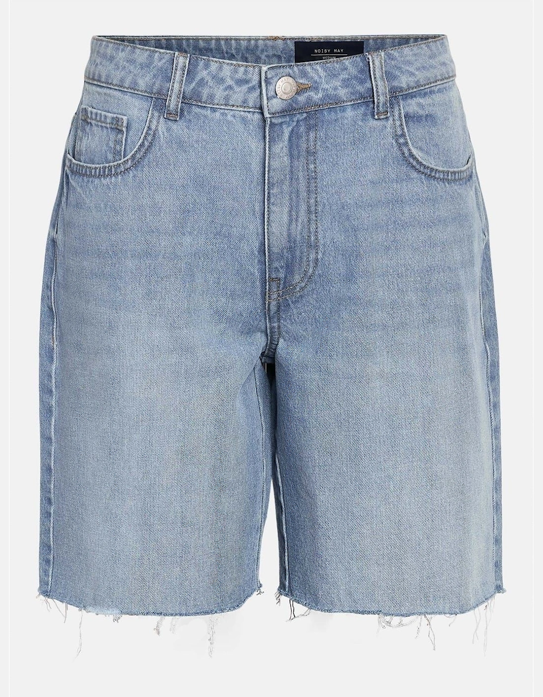 Loose Baggy Fit Denim Bermuda Shorts