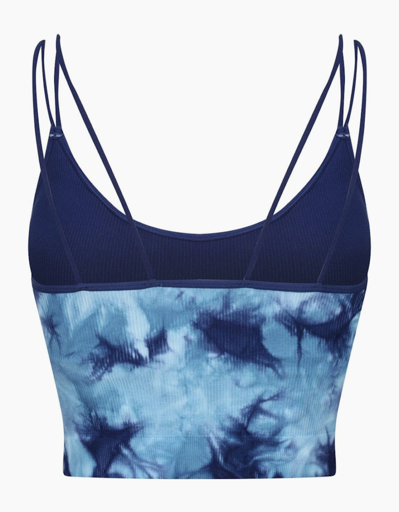 Iva Cropped Spaghetti Strap Bra