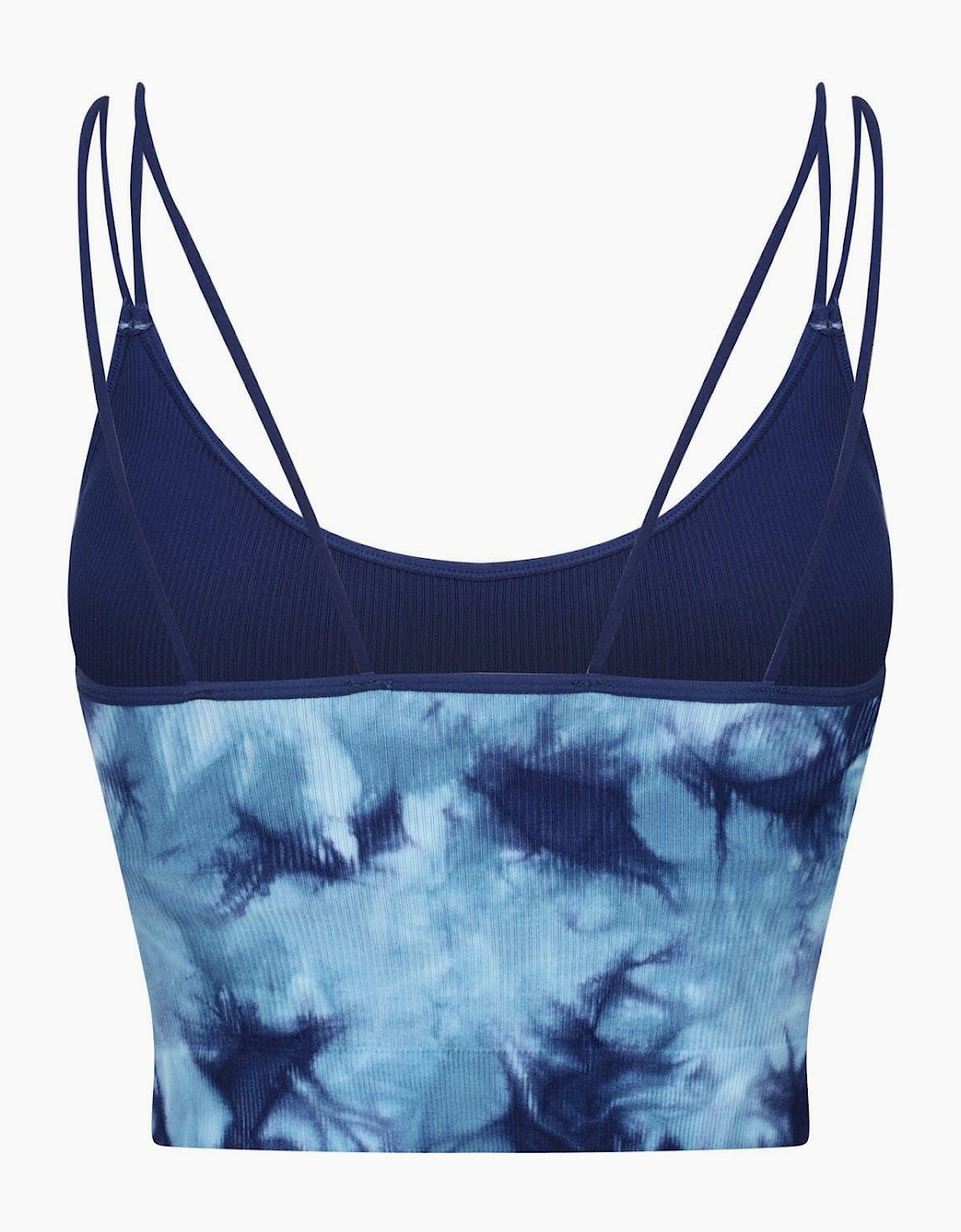 Iva Cropped Spaghetti Strap Bra