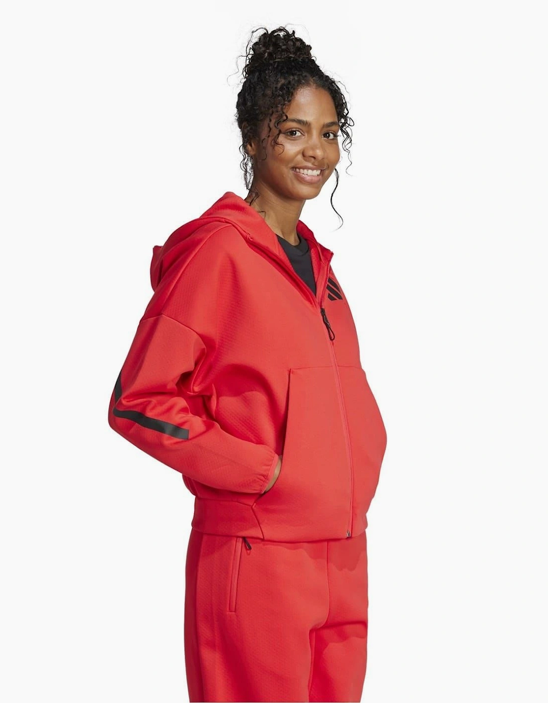 Womens Z.n.e. Full Zip Hoodie