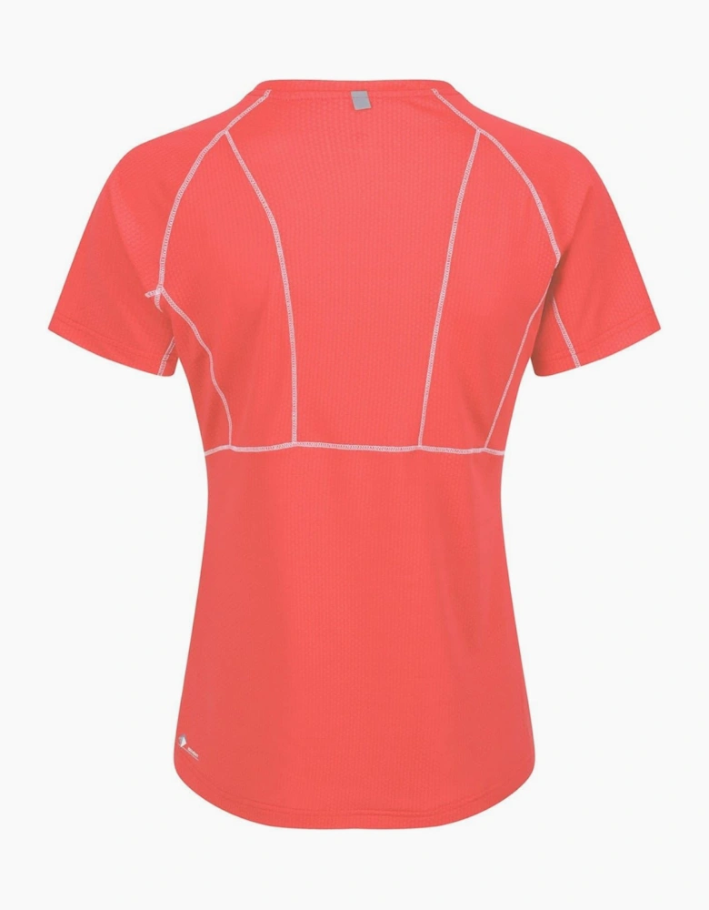 Stitched Detail Crew Neck Raglan Sleeve Jersey T-Shirt