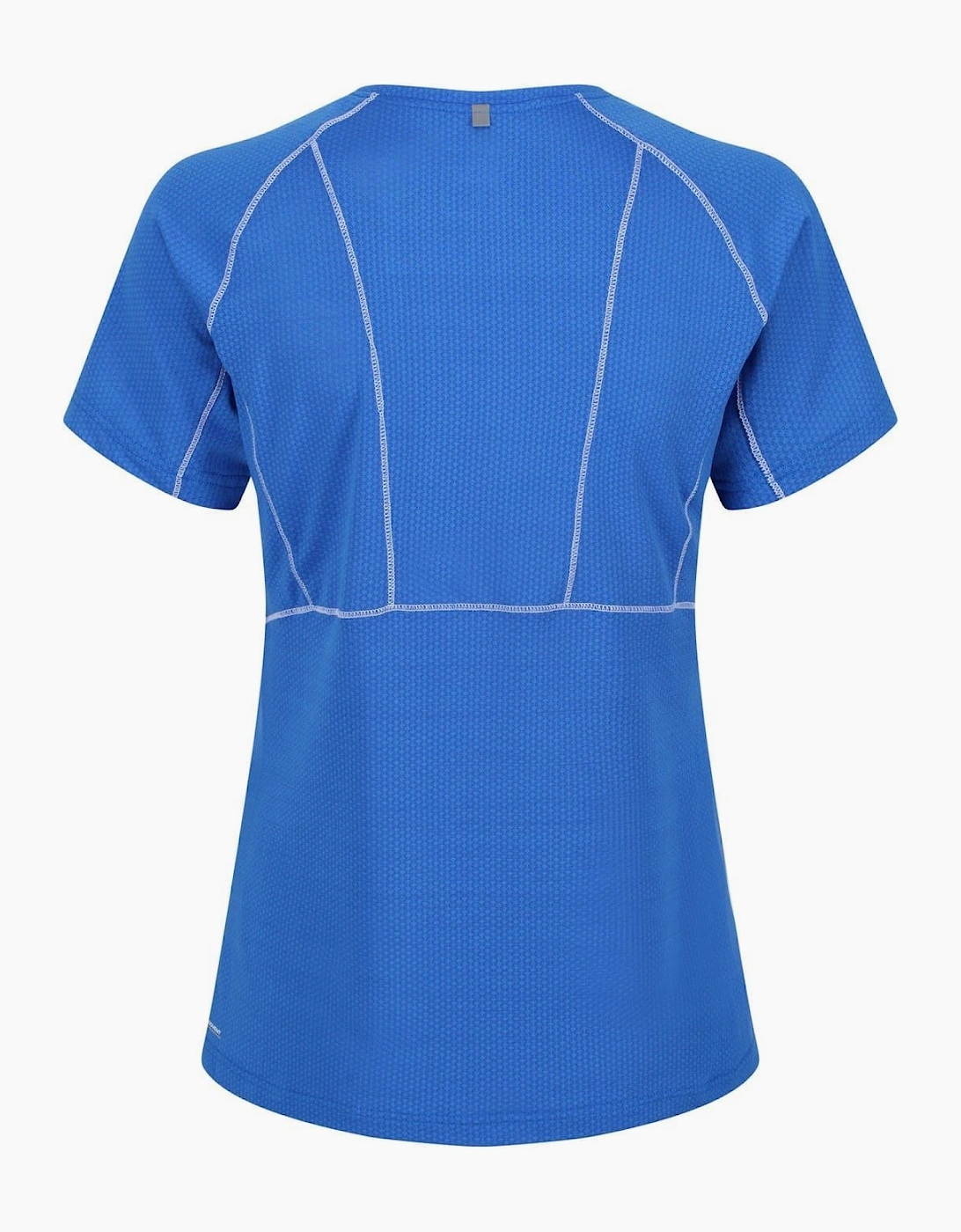 Stitched Detail Scoop Neck Raglan Sleeve Jersey T-Shirt