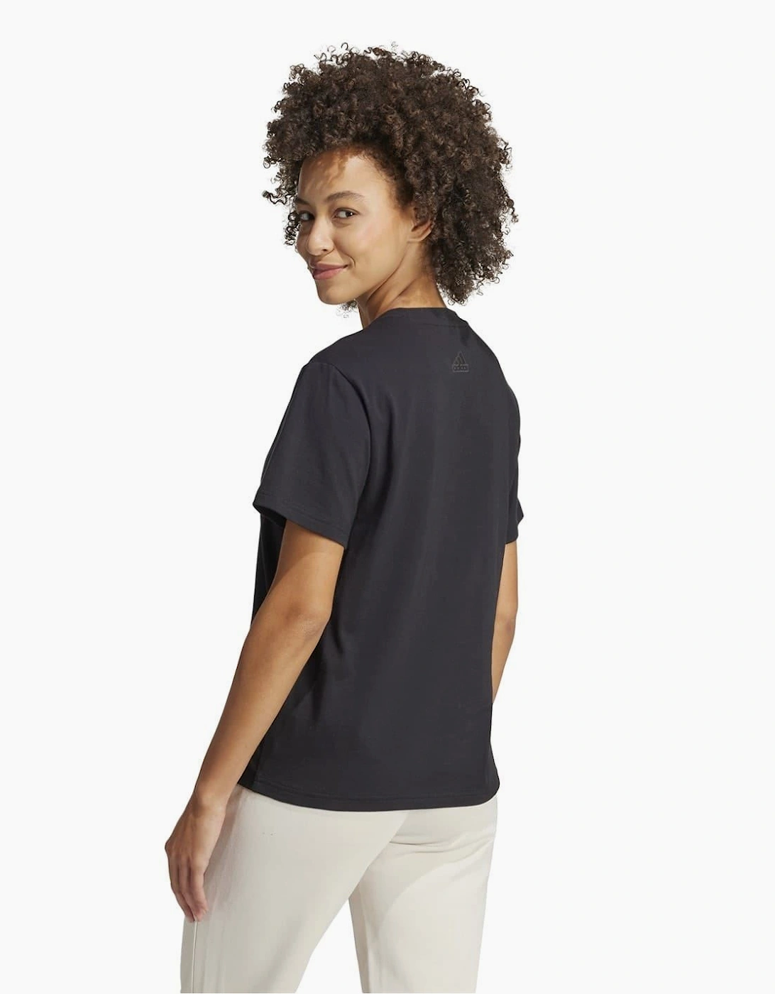 Logo Print Crew Neck Short Sleeve Jersey T-Shirt