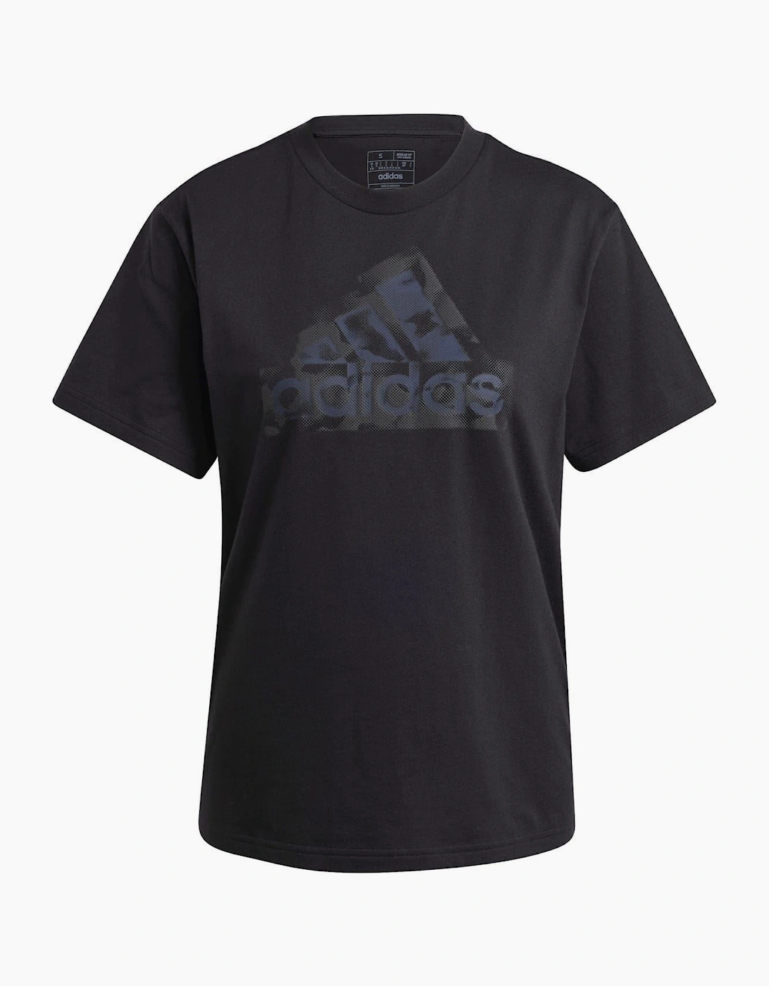 Logo Print Crew Neck Short Sleeve Jersey T-Shirt