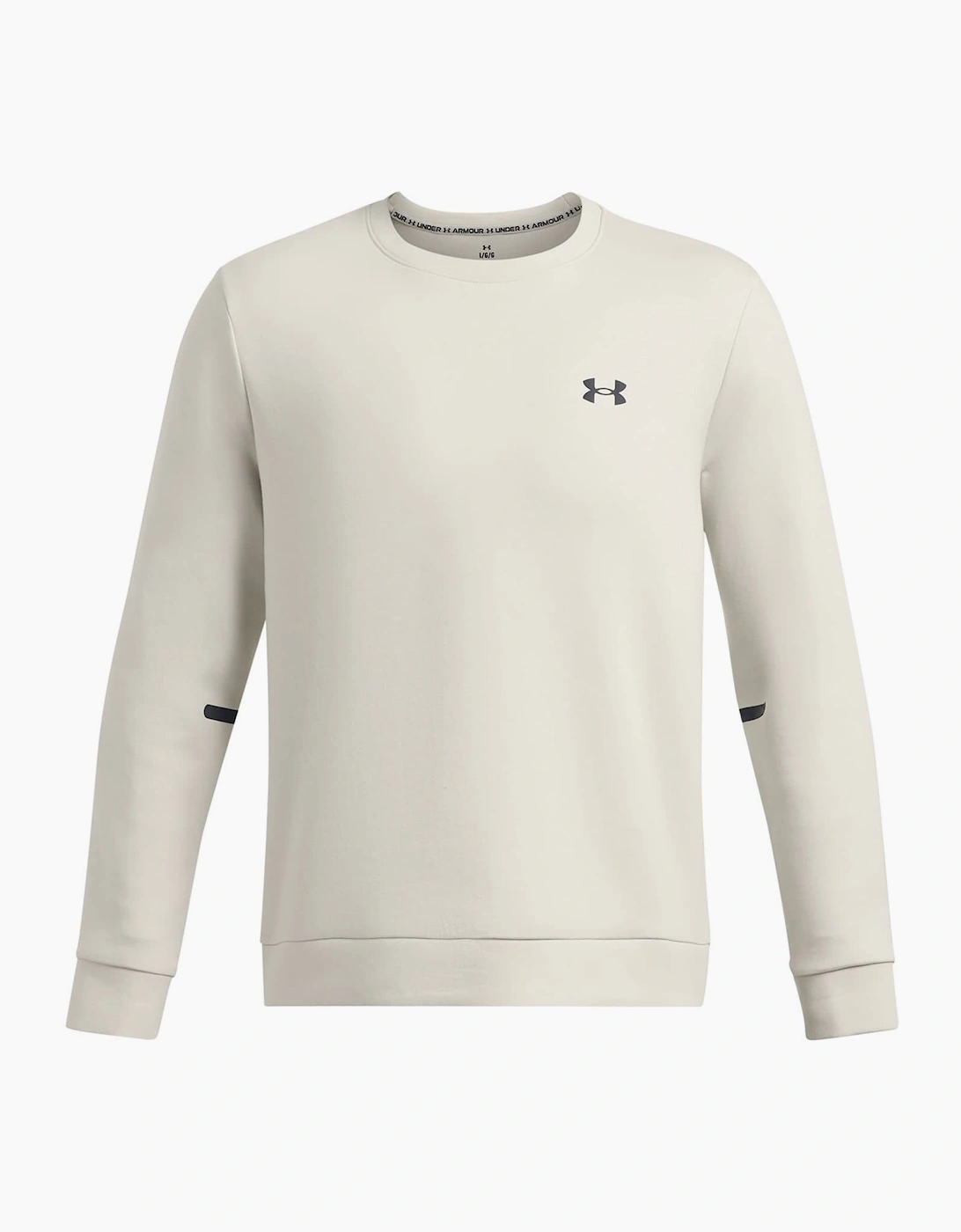 Mens Armour Ua Unstoppable Fleece Sweatshirt, 6 of 5