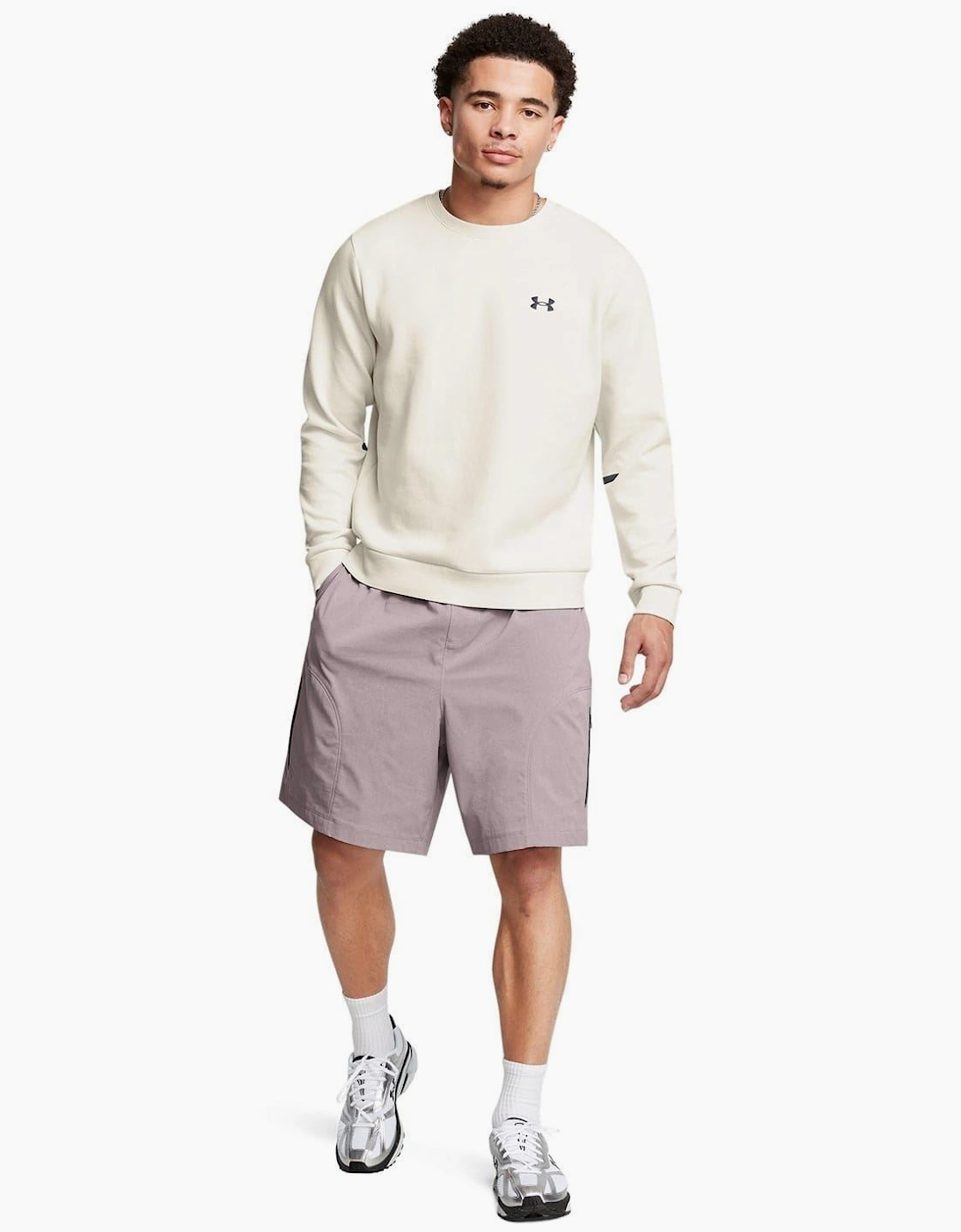 Mens Armour Ua Unstoppable Fleece Sweatshirt