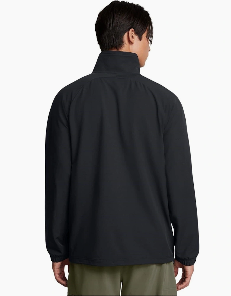 Unstoppable Solid Patterned Anorak Jacket with Drawstring