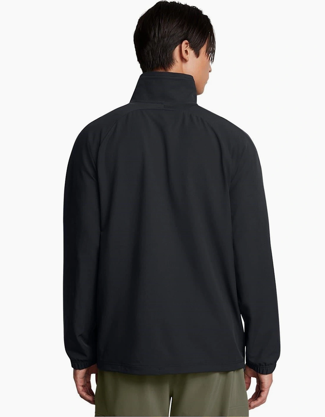 Unstoppable Solid Patterned Anorak Jacket with Drawstring