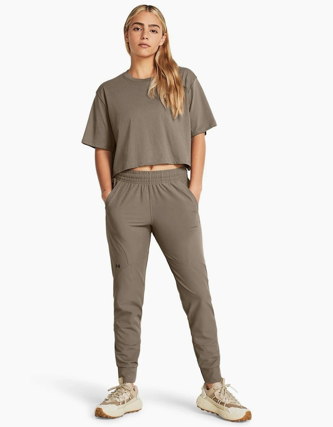 Unstoppable Solid Patterned Joggers